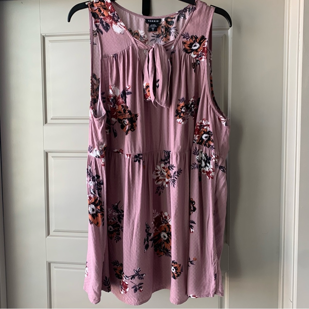 Torrid Floral Blouse